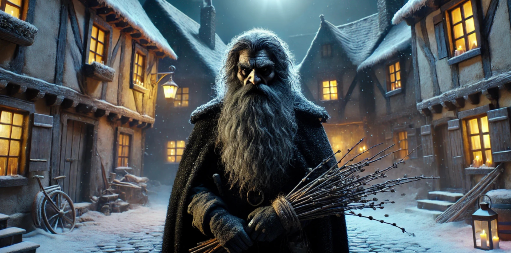 Le Grimoire du Phoenix te partage l'histoire du Père Fouettard : l’ombre qui t'apprend la responsabilité