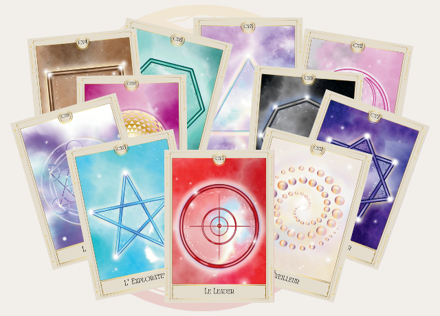 Cartes "chemin de vie" du jeux d'exploration de soi Hic & Nunc