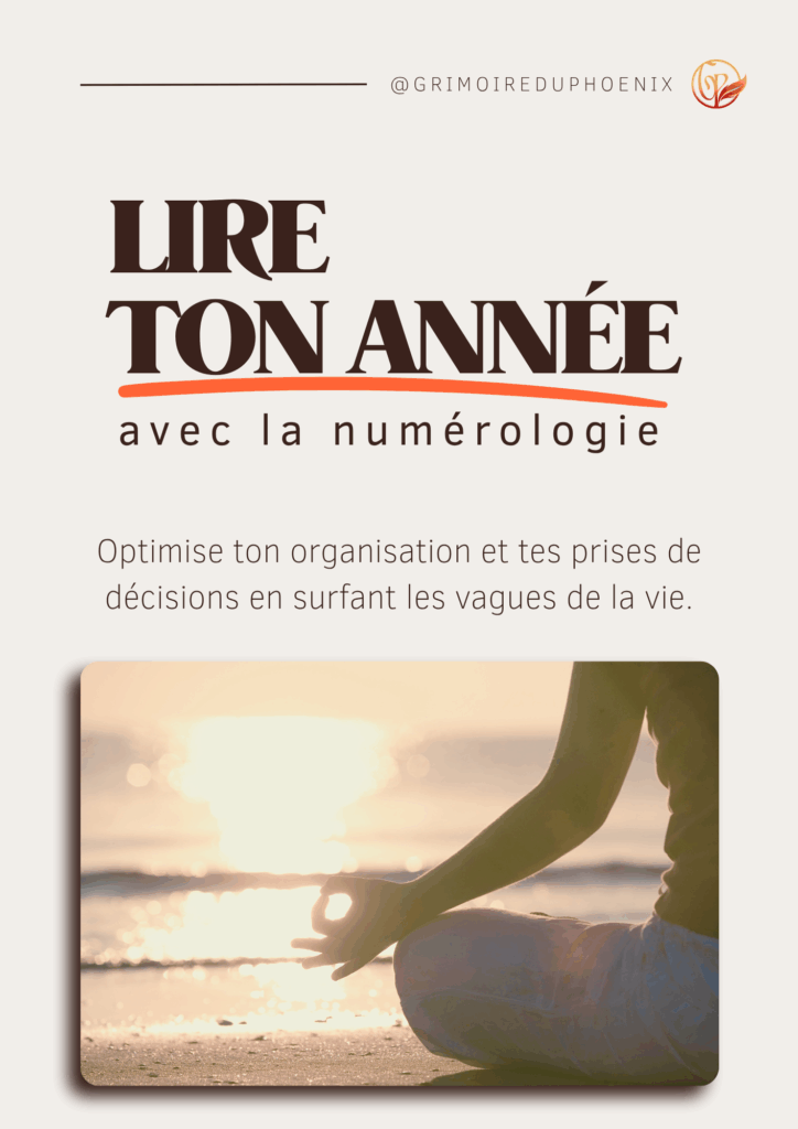 E-book sur les années personnelles en numérologie : les calculs et les descriptions de chaque année, mois et jour.
